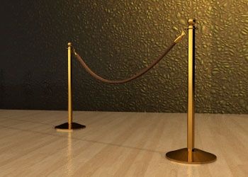 Que Manager And Stanchion Post