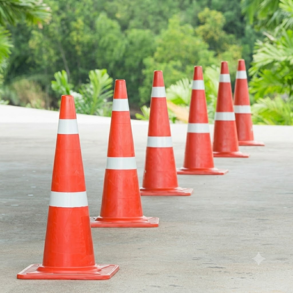Plastic Traffic Cones Manufacturers in Pune | Kone Road